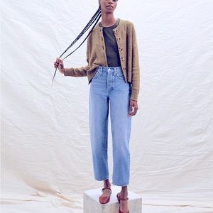 Madewell Balloon Jeans In Hewes Wash High Rise 80s Style Size 29 T